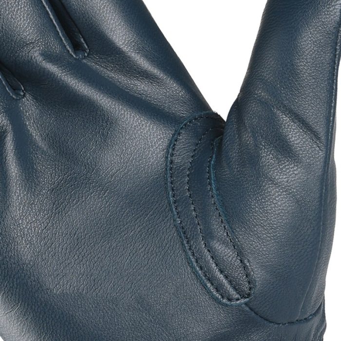 Men's windproof and warm leather pilot gloves - Image 2