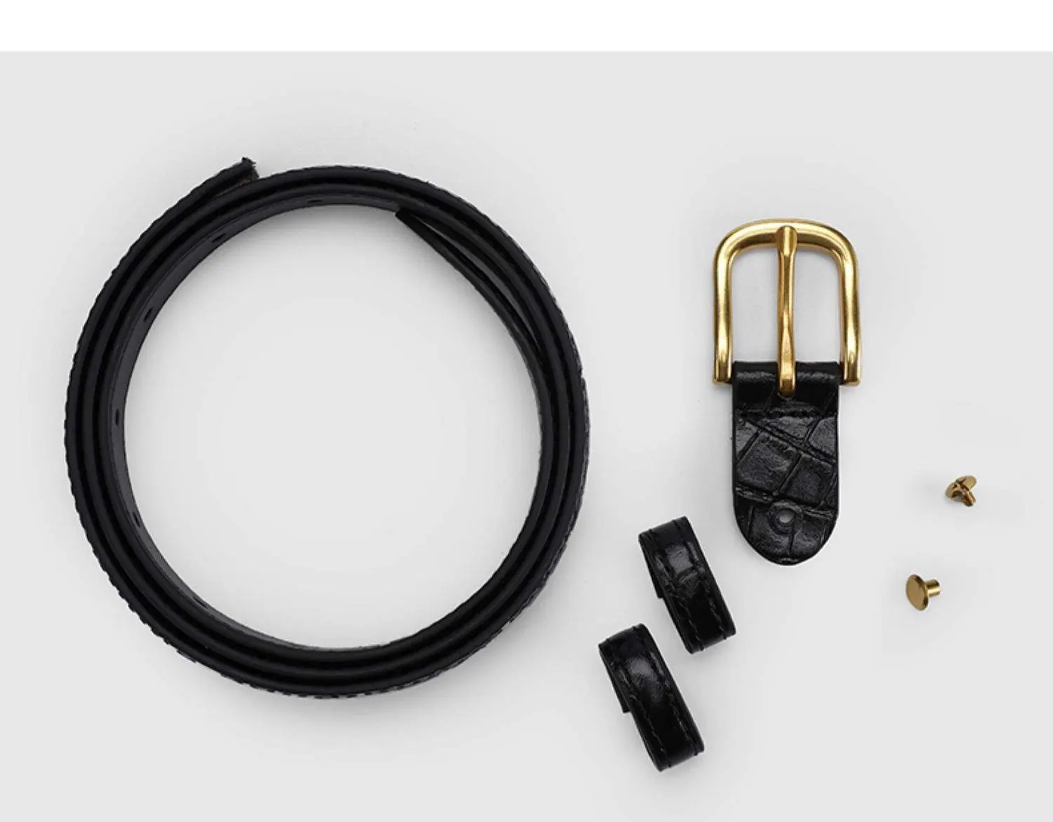 Casual Leather Belts - product detail image 3 by TRANSION