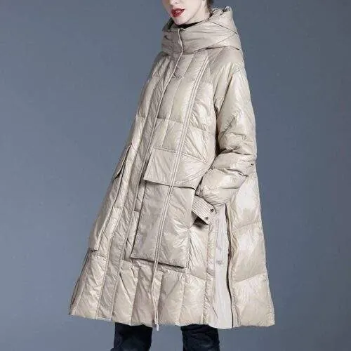 Women’s down jacket - custom OEM apparel by TRANSION