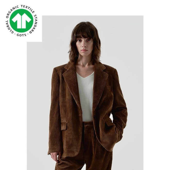 GOTS organic cotton certified corduroy suit - Image 7