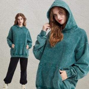 420G Vintage Washed Tie-Dye Hoodie | Loose Fit Heavyweight Hoodie