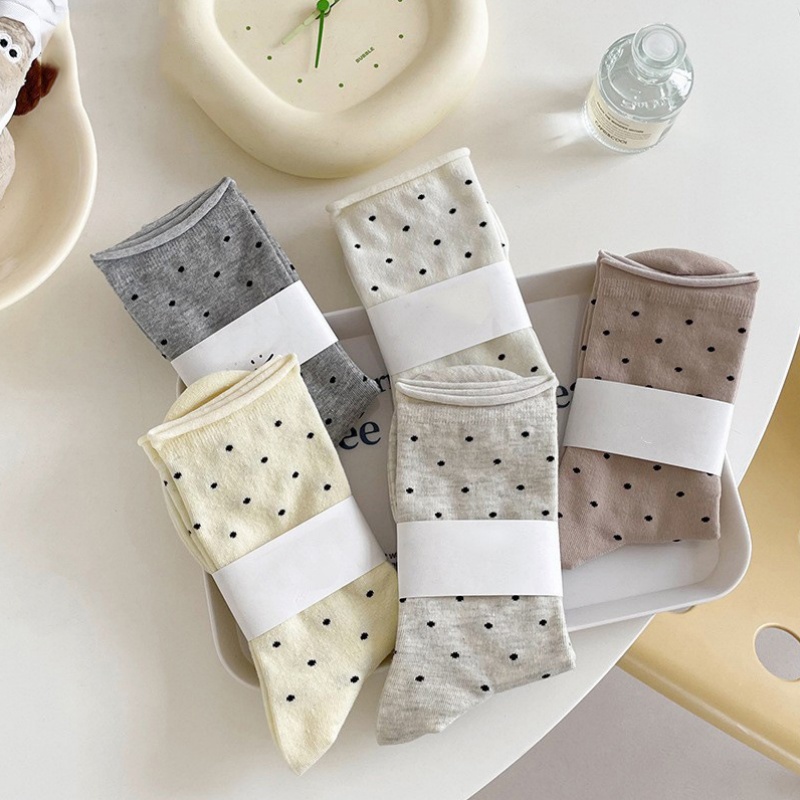 Women’s Cotton Socks – Breathable Sweat-Absorbing Spring Summer Socks - Image 4
