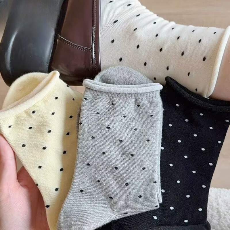 Women’s Cotton Socks – Breathable Sweat-Absorbing Spring Summer Socks