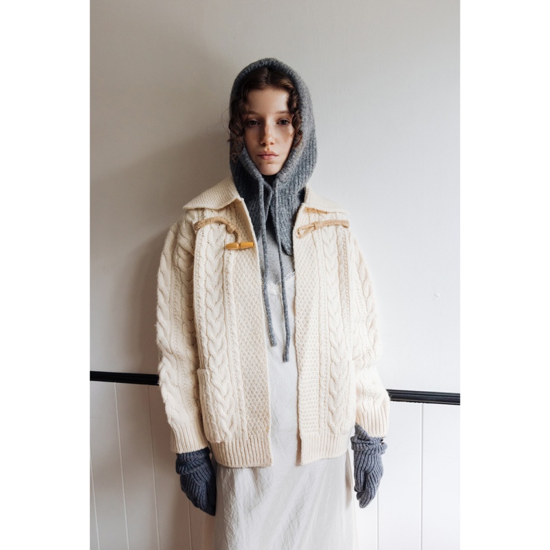 Fashion Knit Hat Scarf Set – Warm Winter Hooded Hat for Women - Image 4