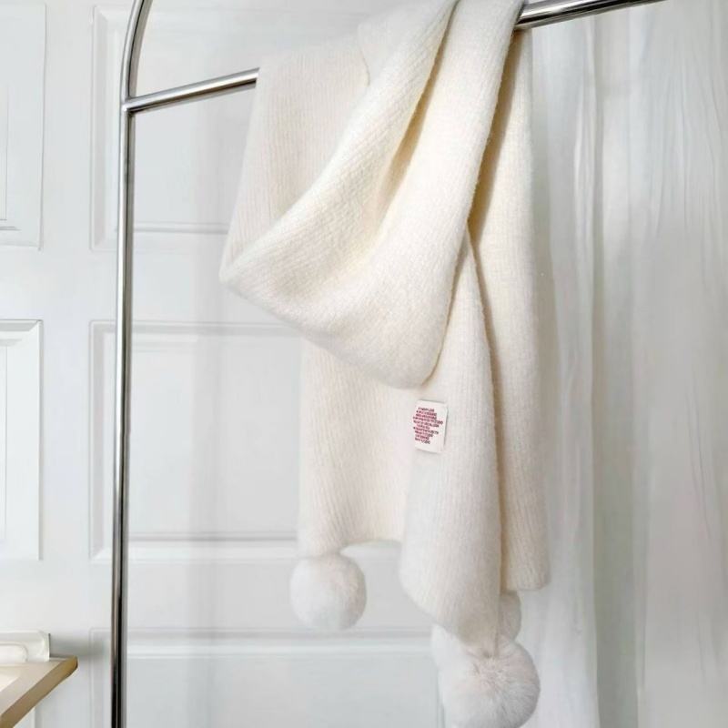 Faux Cashmere Thick Scarf – Warm and Versatile Winter Knit for Women - Image 4