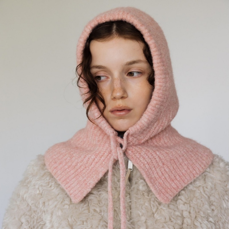 Fashion Knit Hat Scarf Set – Warm Winter Hooded Hat for Women