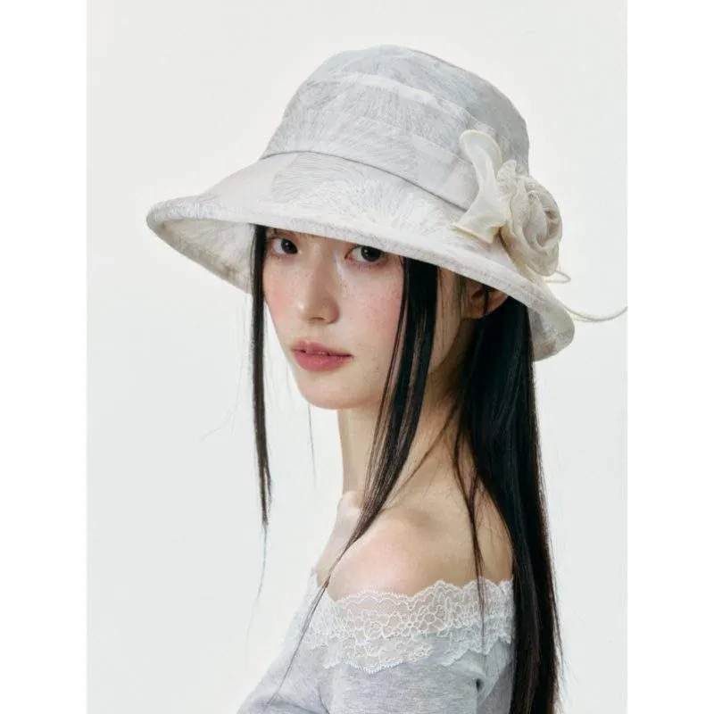 Summer Breathable Mesh Fisherman Hat for Women – Sun Protection & Stylish Design - product detail image 1 by TRANSION