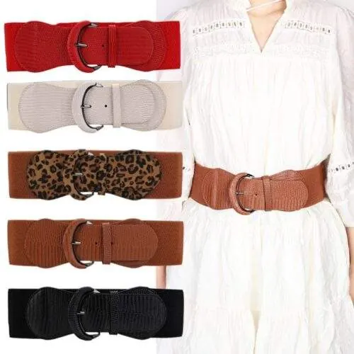 Women’s Elastic Stretch Belt | Versatile Decorative Waist Belt - custom OEM apparel by TRANSION