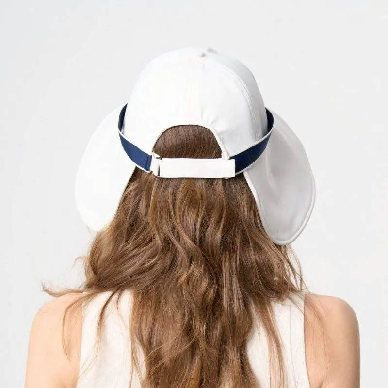 Portable Wide-Brim Sun Hat – Breathable Foldable UV Protection Hat - product detail image 2 by TRANSION