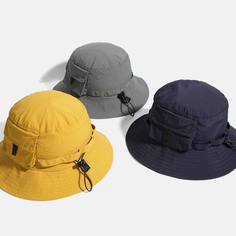 Packable Outdoor Quick-Dry Bucket Hat – Summer Sun Protection UV-Shield Hat - Image 4