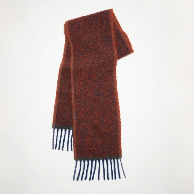 Solid Color Mohair Scarf – Thick Winter Warm Scarf for Women - Image 4