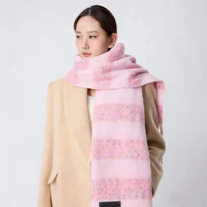 Fall Winter Warm Thick Scarf Neck Warmer - product detail image 3 by TRANSION