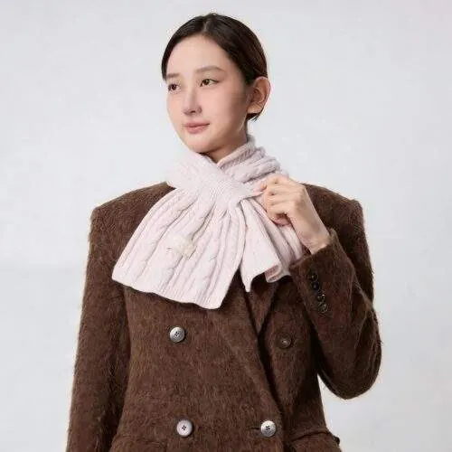 Women’s Solid Color Scarf Warm Thick & Versatile for Fall Winter - custom OEM apparel by TRANSION