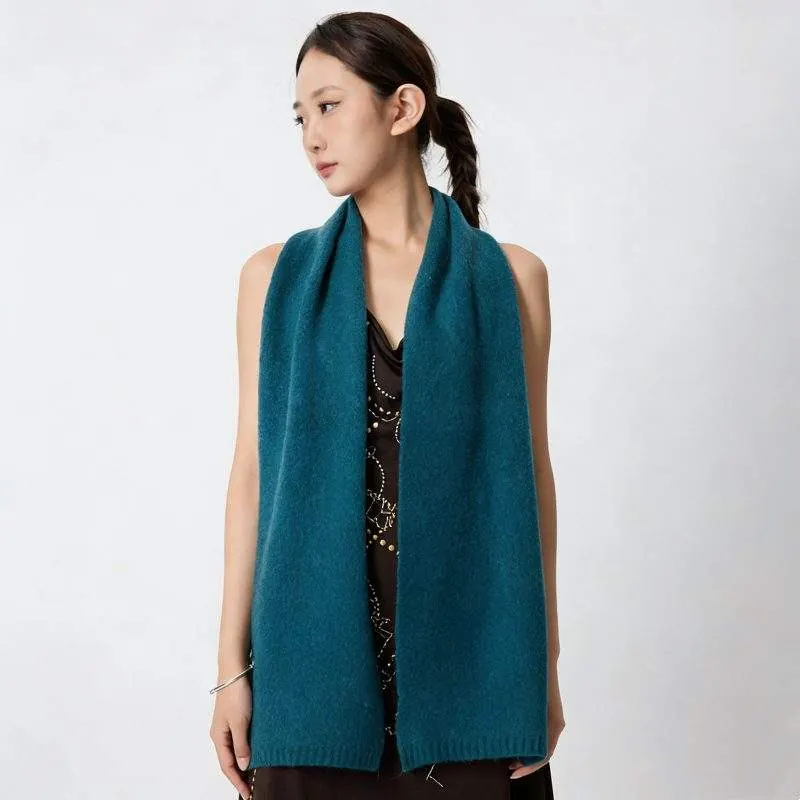 Women’s Cashmere Scarf Soft Comfortable Minimalist Warm Scarf - product detail image 2 by TRANSION