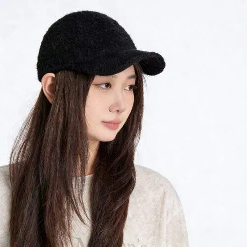 Knitted Wool Baseball Cap – Warm Casual Winter Hat - product detail image 1 by TRANSION