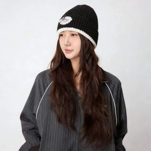 Women’s Knit Beanie – Warm & Soft Winter Wool Hat - custom OEM apparel by TRANSION