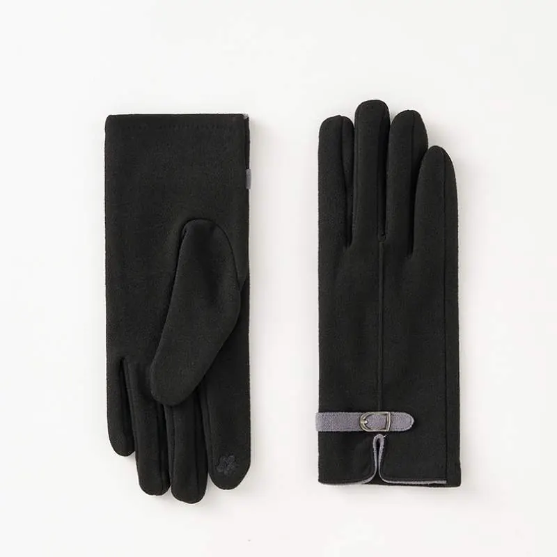 Fleece Lined Touchscreen Full Finger Gloves - product detail image 3 by TRANSION