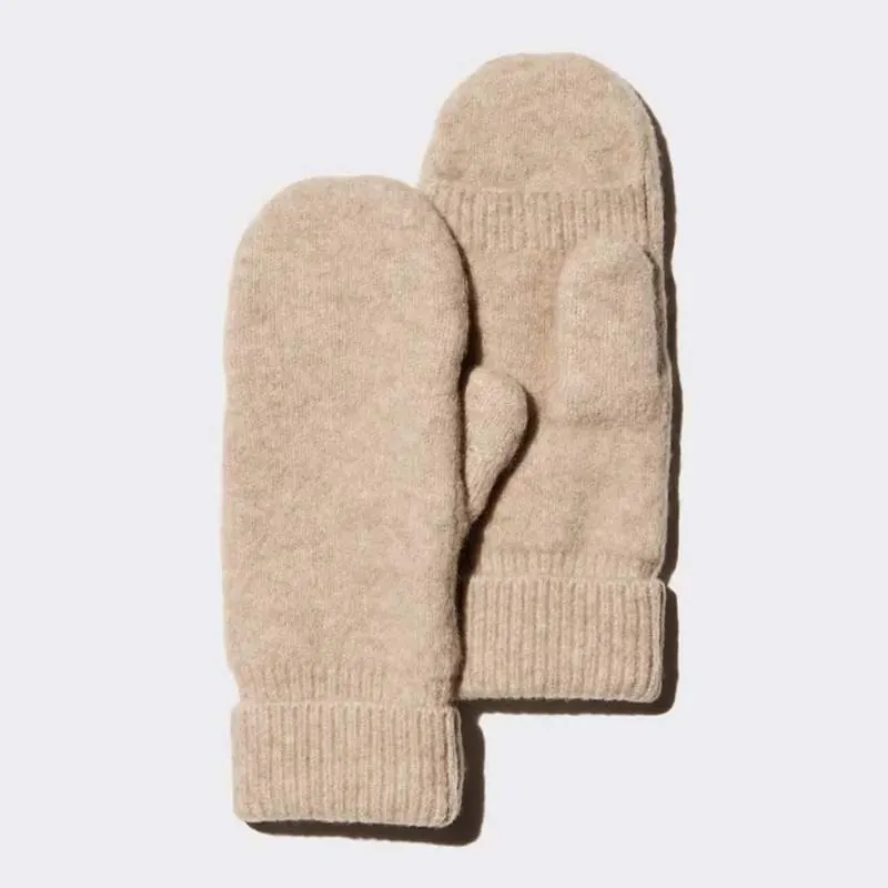 Flip Top Lined Gloves – Warm Convertible Half Finger & Full Finger Winter Gloves - product detail image 1 by TRANSION