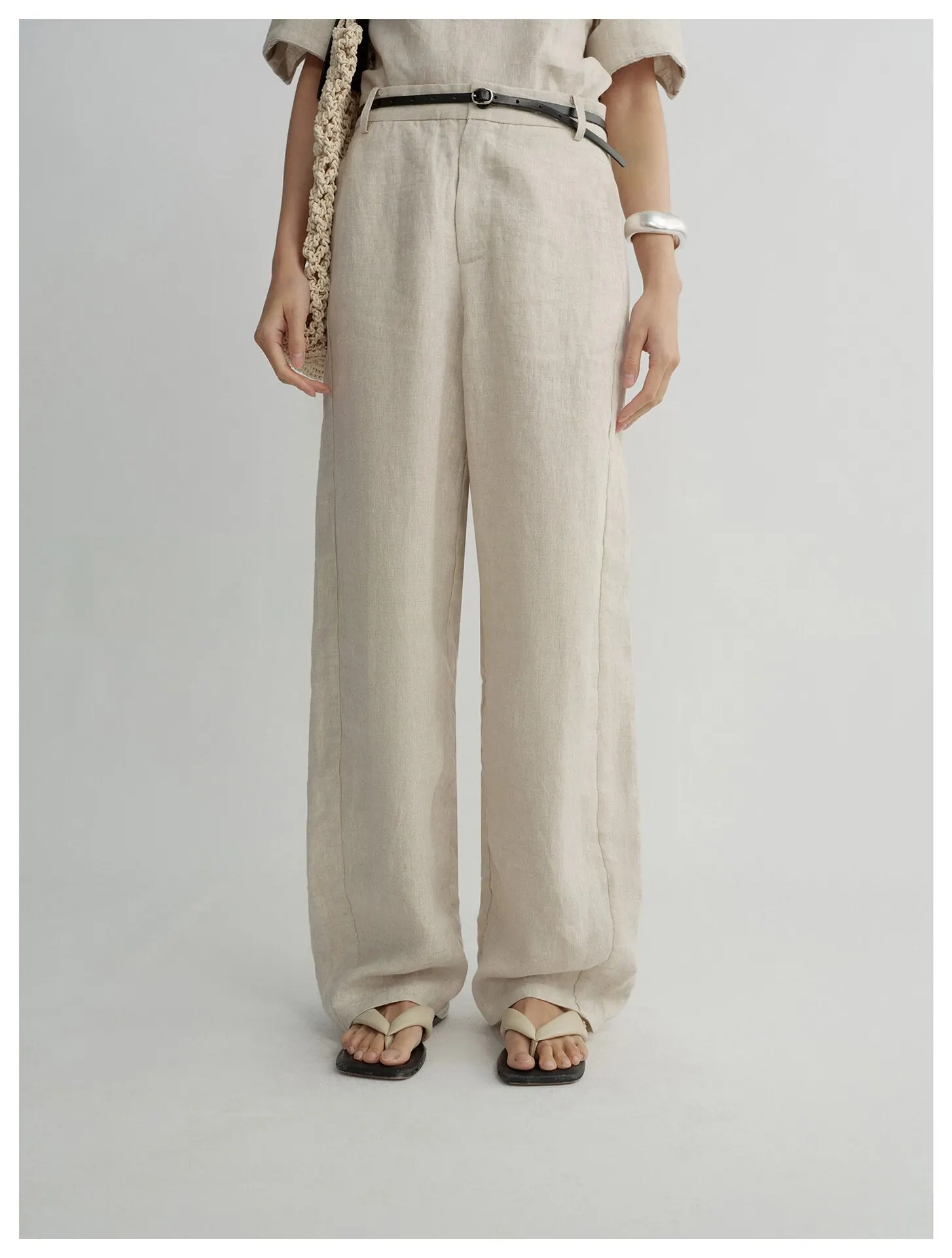 Women's Casual Loose Linen Trousers