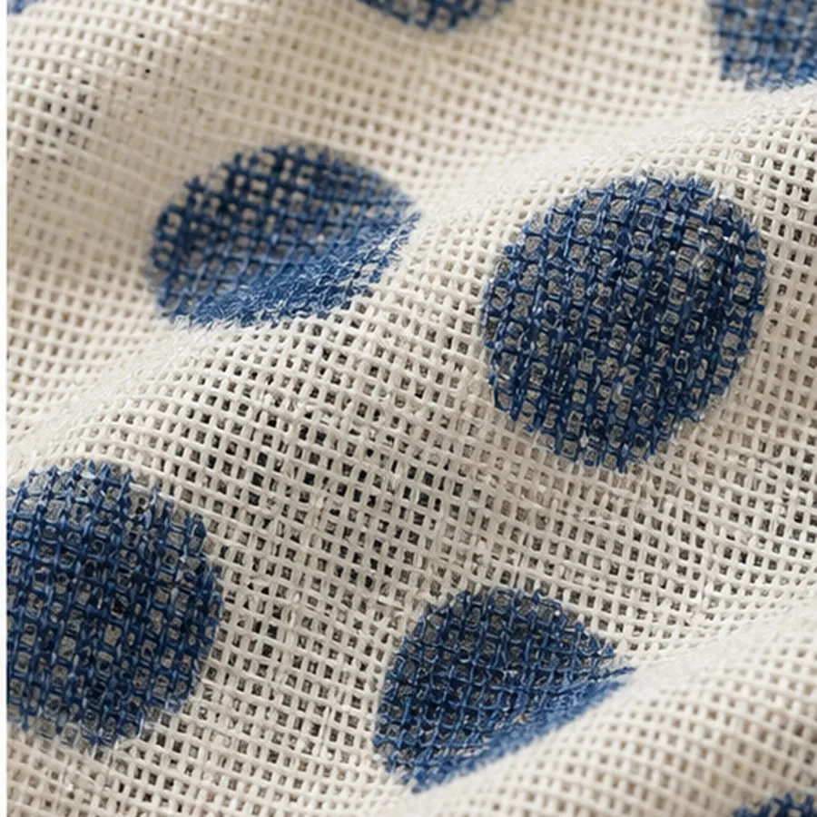 Penetration printing through an open lightweight textile